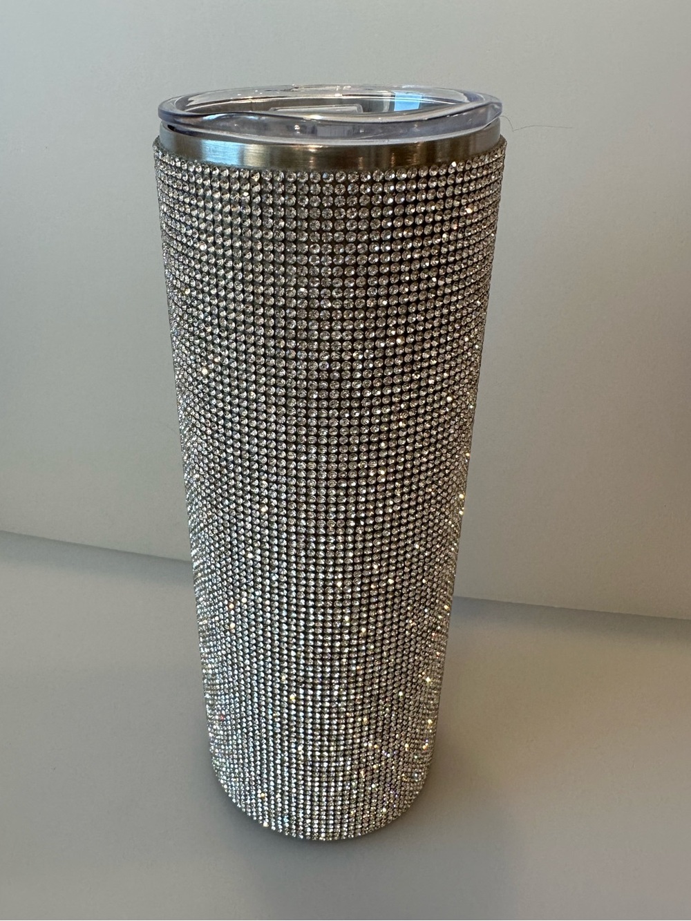 NEW Sparkling Rhinestone Stainless Steel Travel Tumbler with Lid